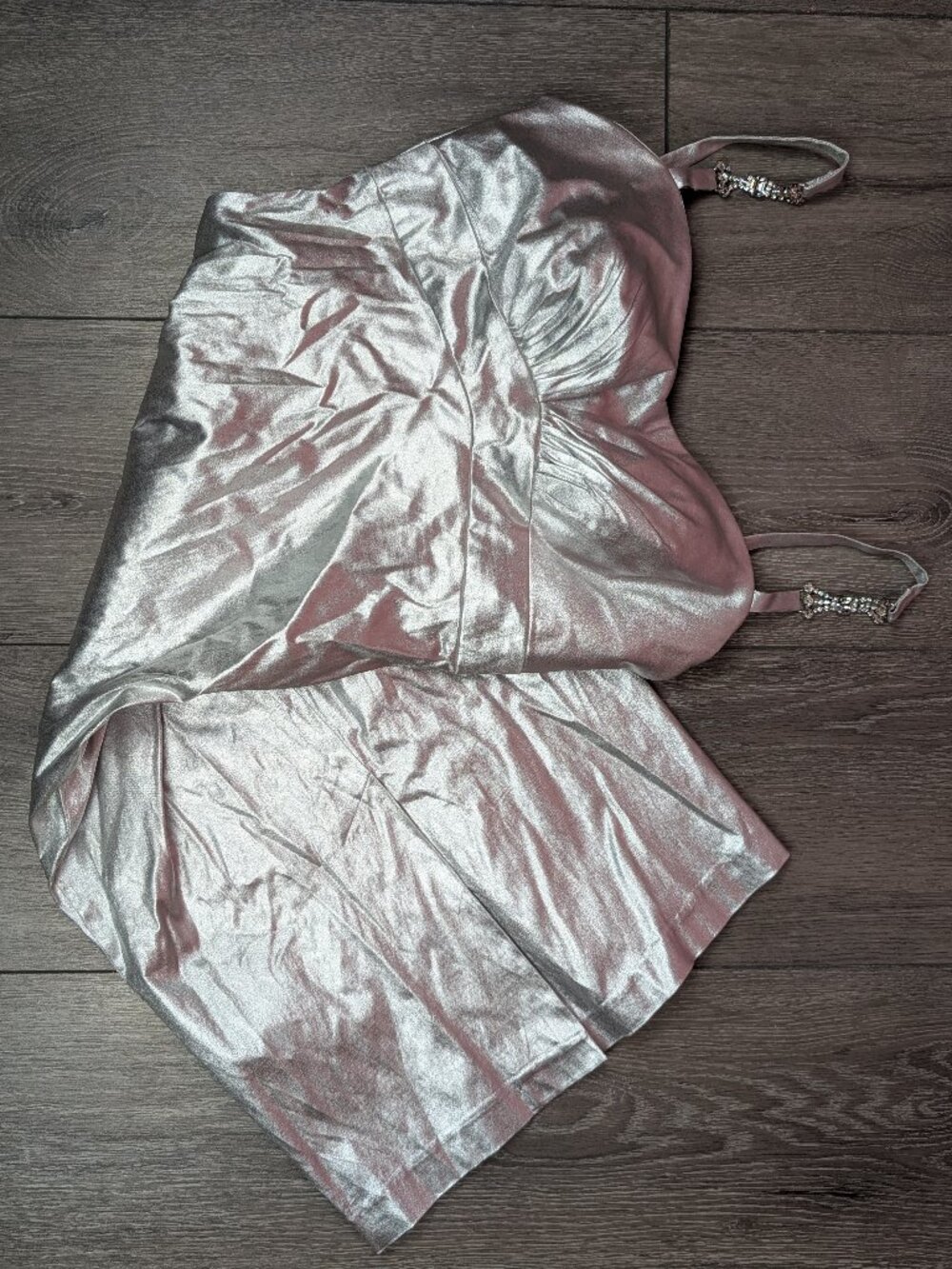 Vintage Dina Bar El silver dress